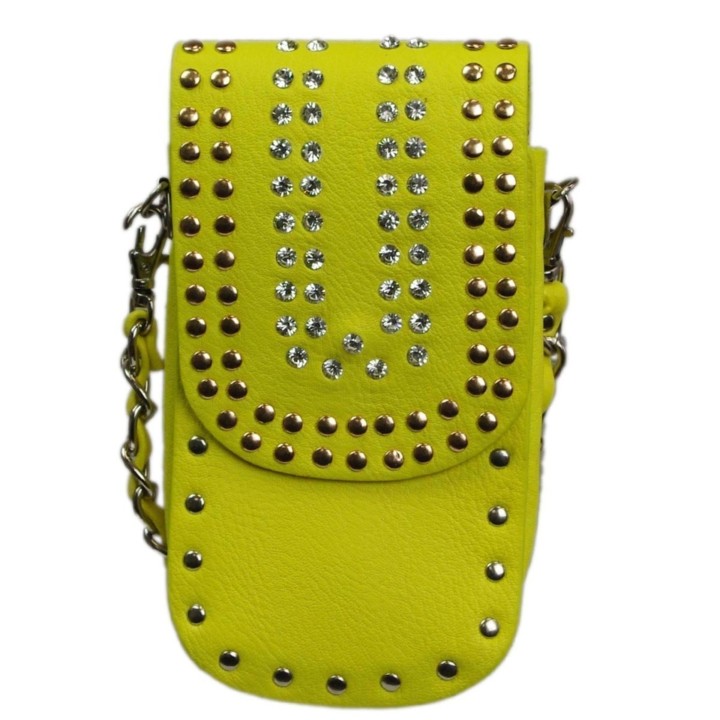Sacs  pour smartphone strass, 5775 Jaune