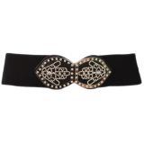 Fatma hand buckle elasticated waist Woman belt