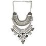 Collier femme, Coeur en strass, XS-2259 Grey - 10565-40225