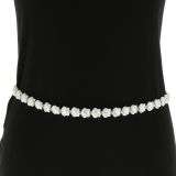 Woman's Lady Fashion Metal Chain Style Belt, LAURRAINE