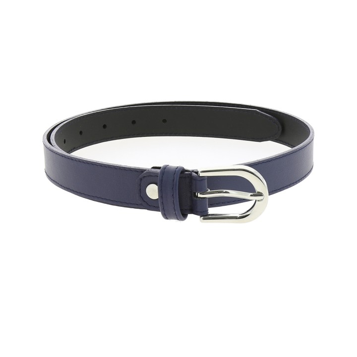 Ceinture pour femme en Cuir Italien, LUNA, Fabriqué en France