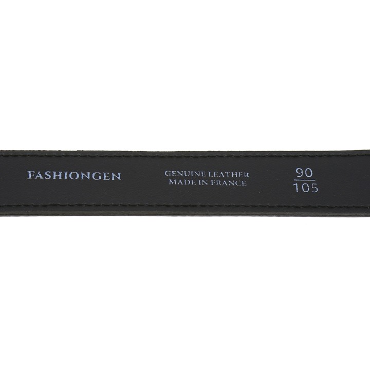 Ceinture pour femme en Cuir Italien, LUNA, Fabriqué en France