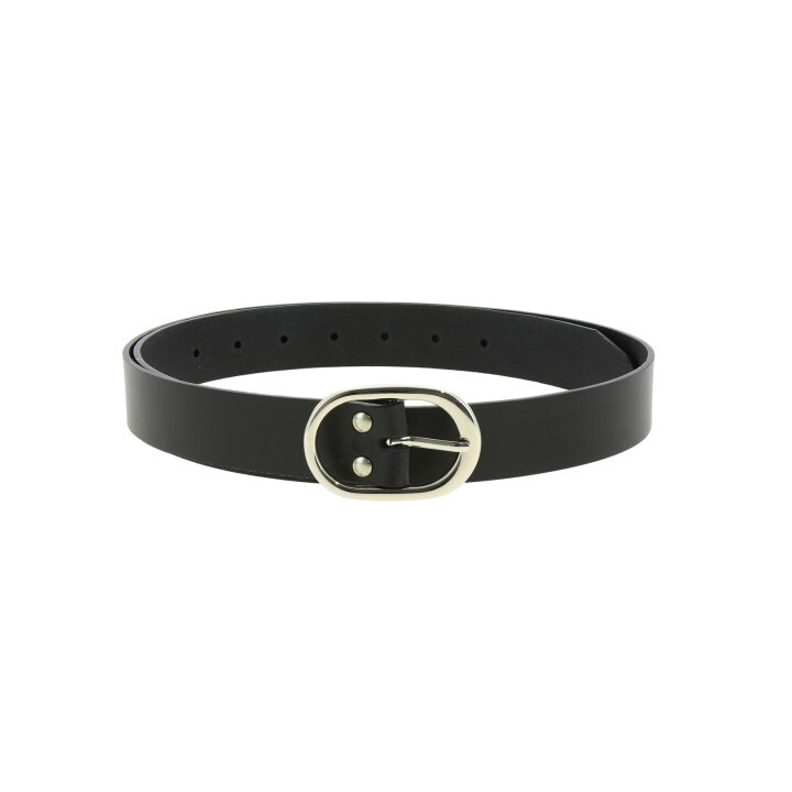 Women's Belt 1.2 Inches Width, Genuine Italian Leather, HENRIETTA, Made in France
