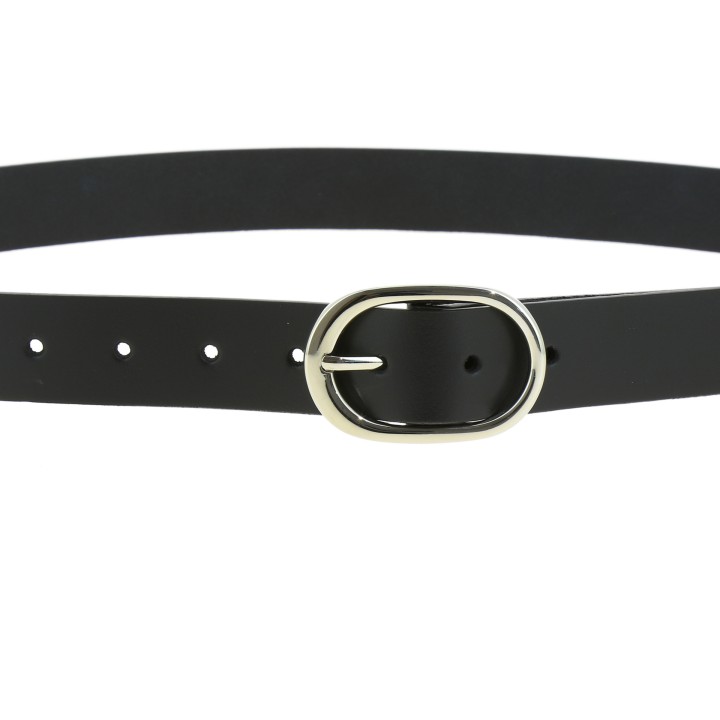 Ceinture femme en Cuir de Vachette  HENRIETTA, Fabriqué en France
