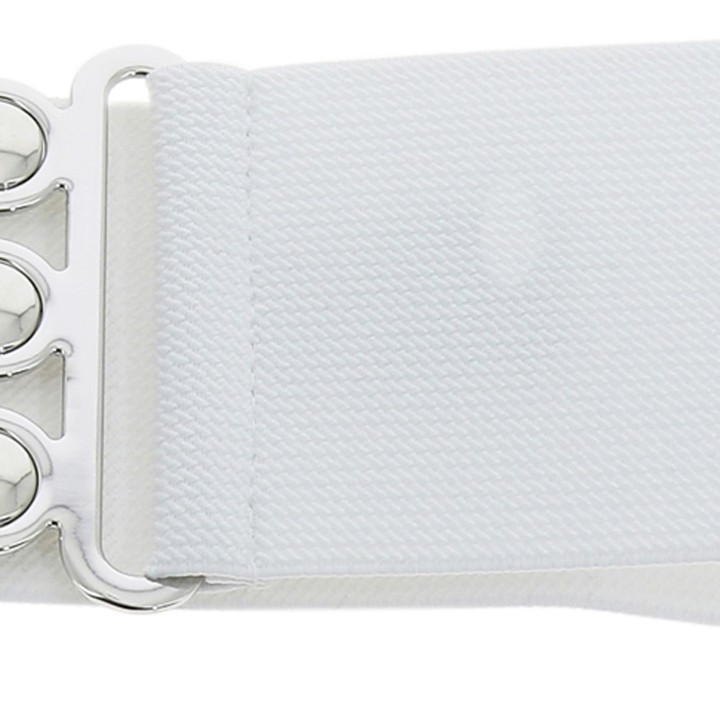 Wide Waist Elasticated Woman Belt Made in France, GLORIA 