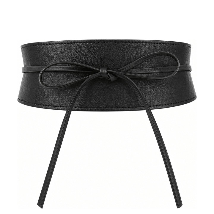 Ceinture femme Obi Cuir d'Italie, fabriqué en France, CASSIANE