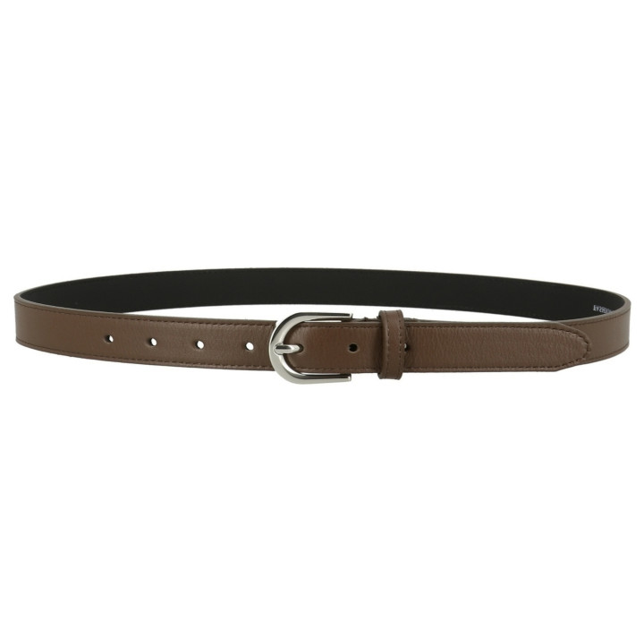 Women genuine Italian leather belt LUNA, Made in France