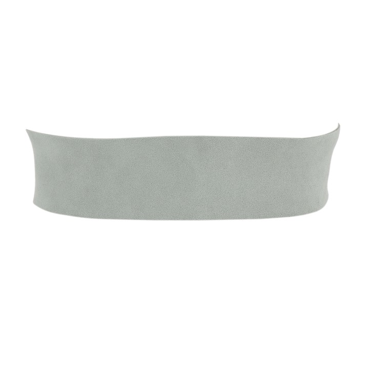 Ceinture femme Large en cuir suède fabriqué en FRANCE, ANETTE