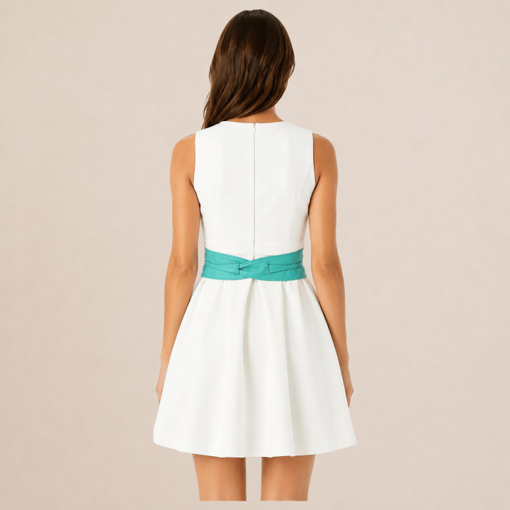 Ceinture femme Obi Cuir d'Italie, fabriqué en France, CASSIANE