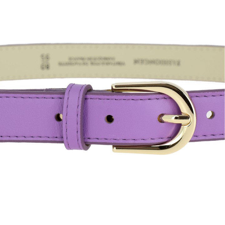 Ceinture pour femme en Cuir Italien, LUNA, Fabriqué en France
