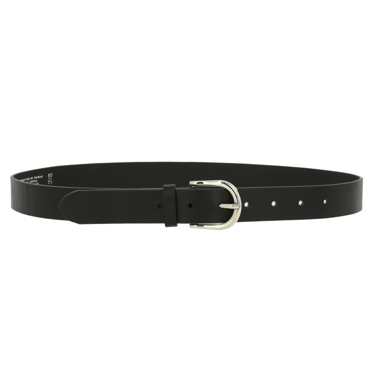 Ceinture femme en Cuir de Taureau à Tannage végétale, 3 cm de largeur, RIVOLI