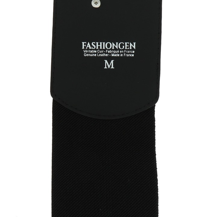 grossiste Ceinture femme élastique large à boucle 3 boutons, Fabriqué en France