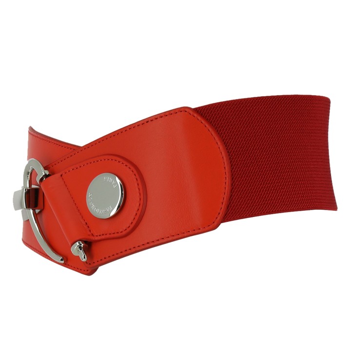 grossiste Ceinture femme élastique large à boucle 3 boutons, Fabriqué en France