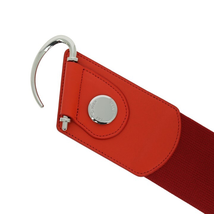 Wide Waist Elasticated Woman Belt Made in France, GLORIA