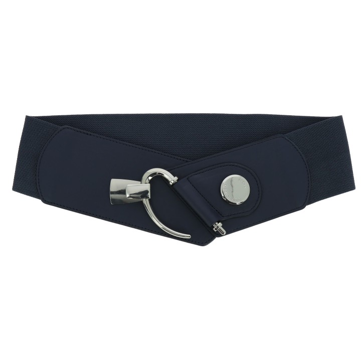 grossiste Ceinture femme élastique large à boucle 3 boutons, Fabriqué en France