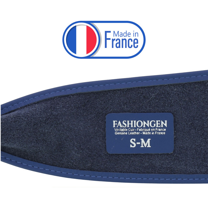 Ceinture femme Obi Cuir d'Italie, fabriqué en France, CASSIANE