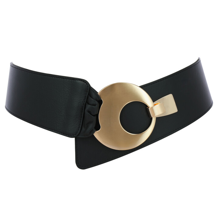 VANESSA leatherette large belt