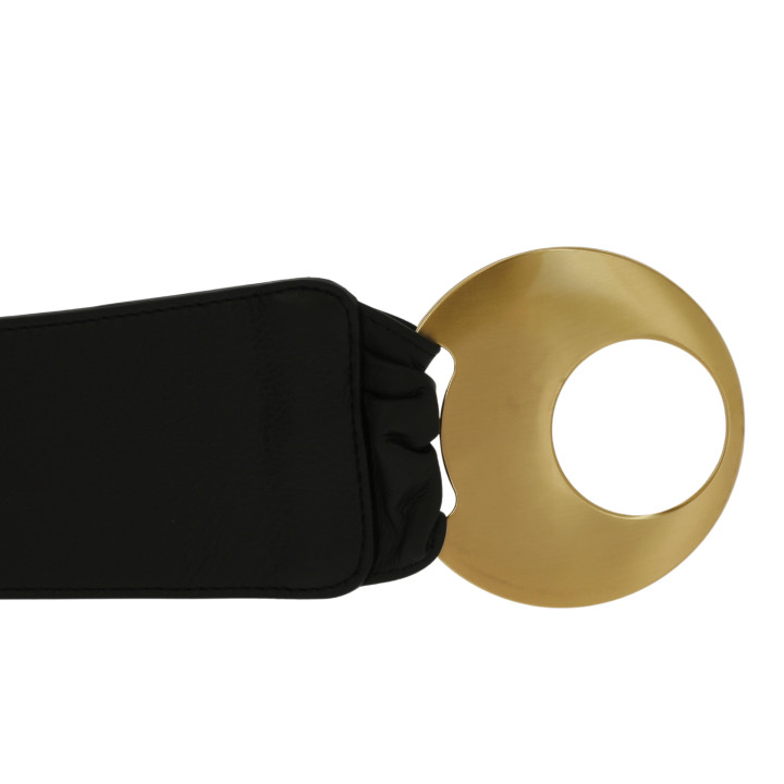 VANESSA leatherette large belt