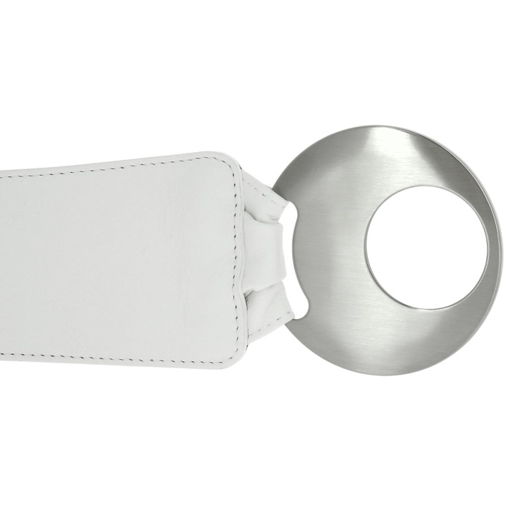 FASHIONGEN Ceinture large femme boucle ronde croisé VANESSA