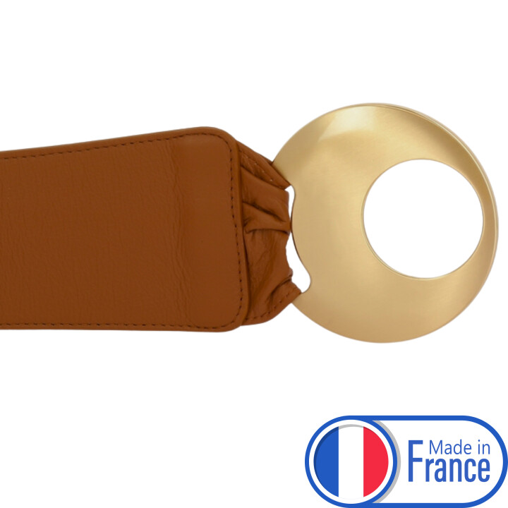 VANESSA leatherette large belt
