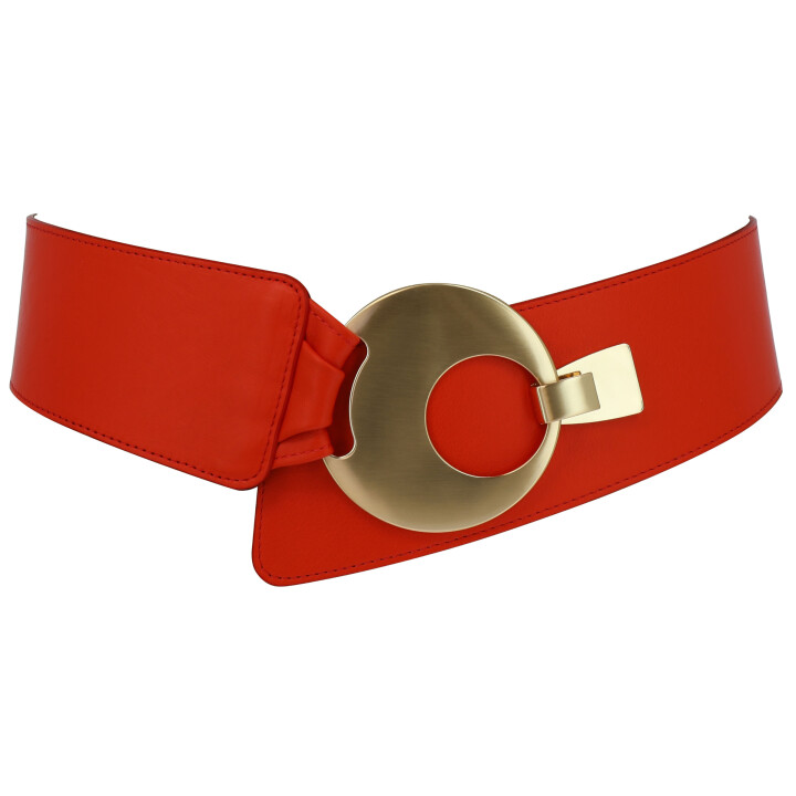 VANESSA leatherette large belt