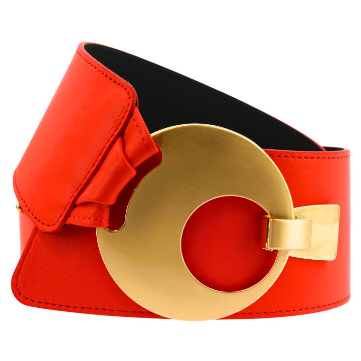 VANESSA leatherette large belt