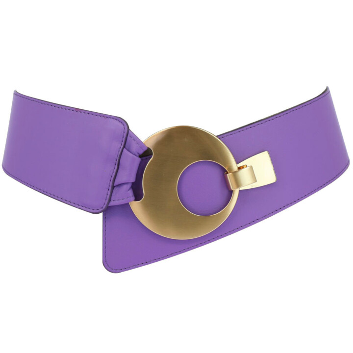 VANESSA leatherette large belt