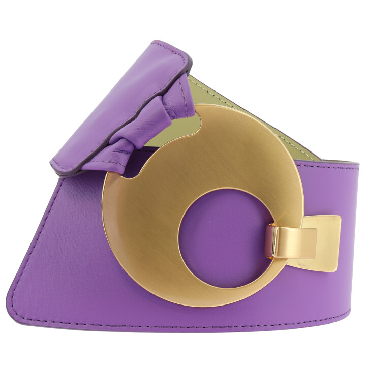 VANESSA leatherette large belt