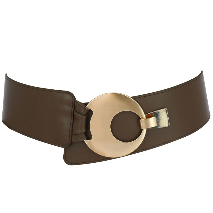 VANESSA leatherette large belt