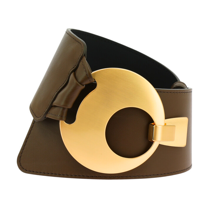 VANESSA leatherette large belt