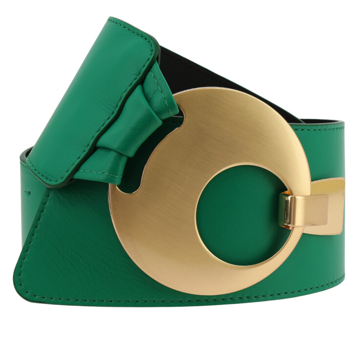 FASHIONGEN Ceinture large femme boucle ronde croisé VANESSA