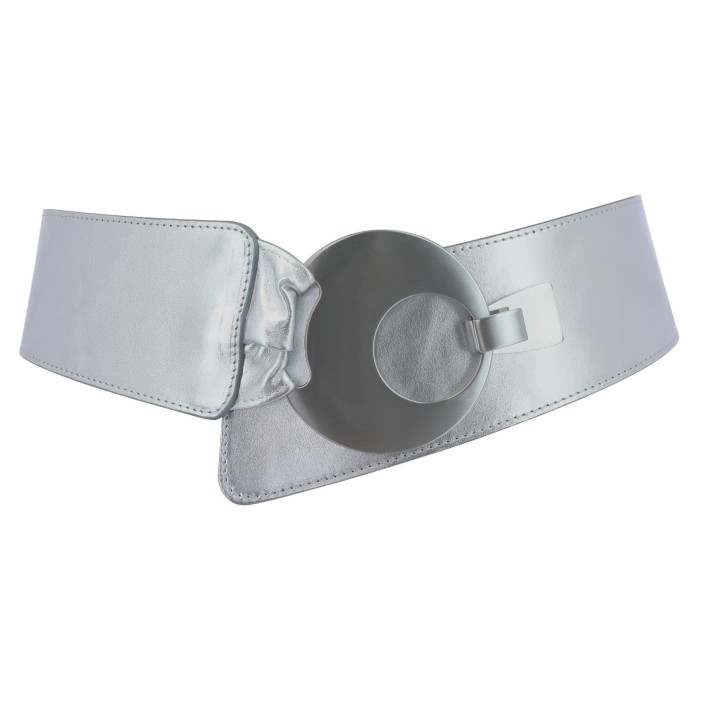 FASHIONGEN Ceinture large femme boucle ronde croisé VANESSA