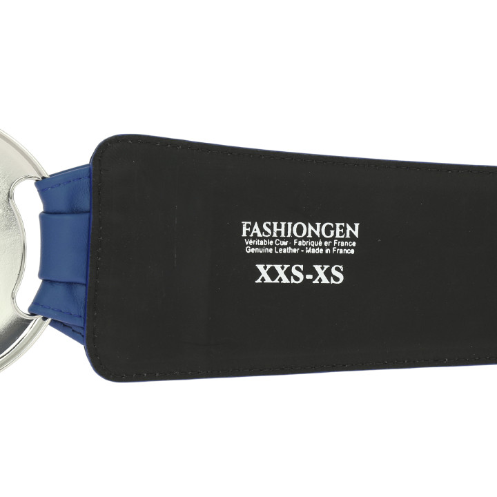 FASHIONGEN Ceinture large femme boucle ronde croisé VANESSA