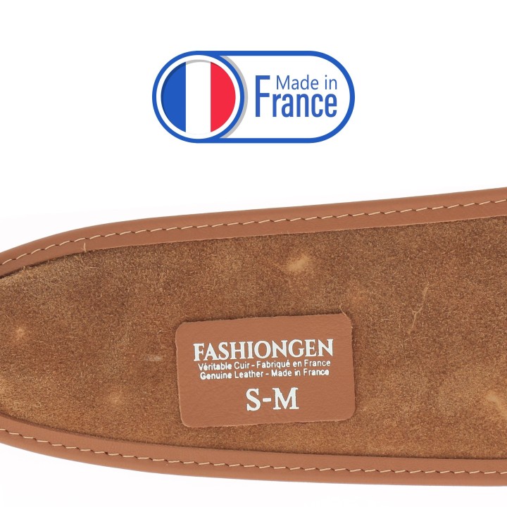 Woman Italian leather Obi belt, CASSIANE
