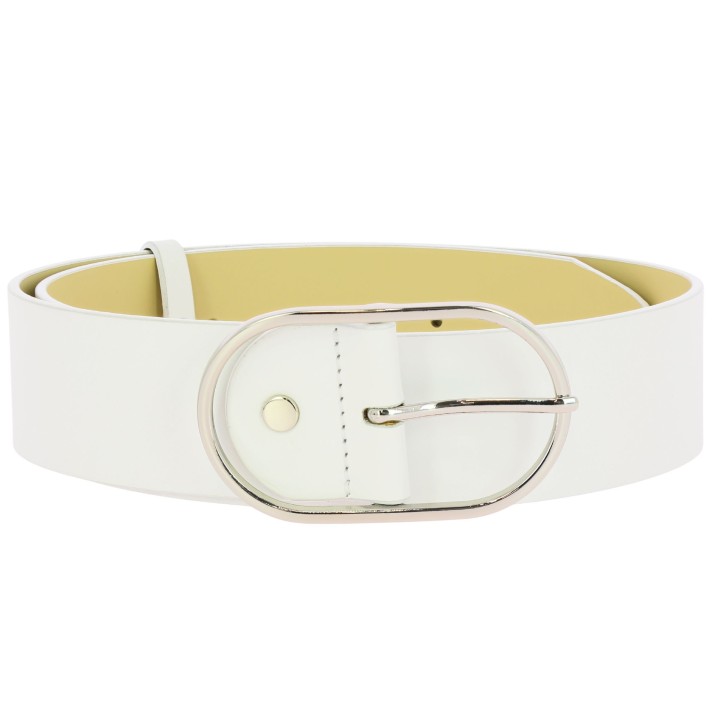 Women's Genuine Leather Belt 100% Leather Work Group, 2 in wide, MAURA